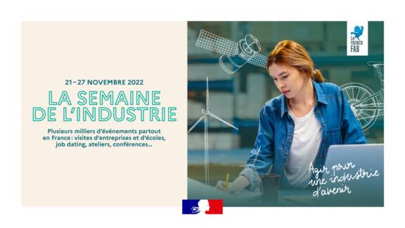 Semaine de l'industrie 2022 : Rendez-vous le 21 Novembre !